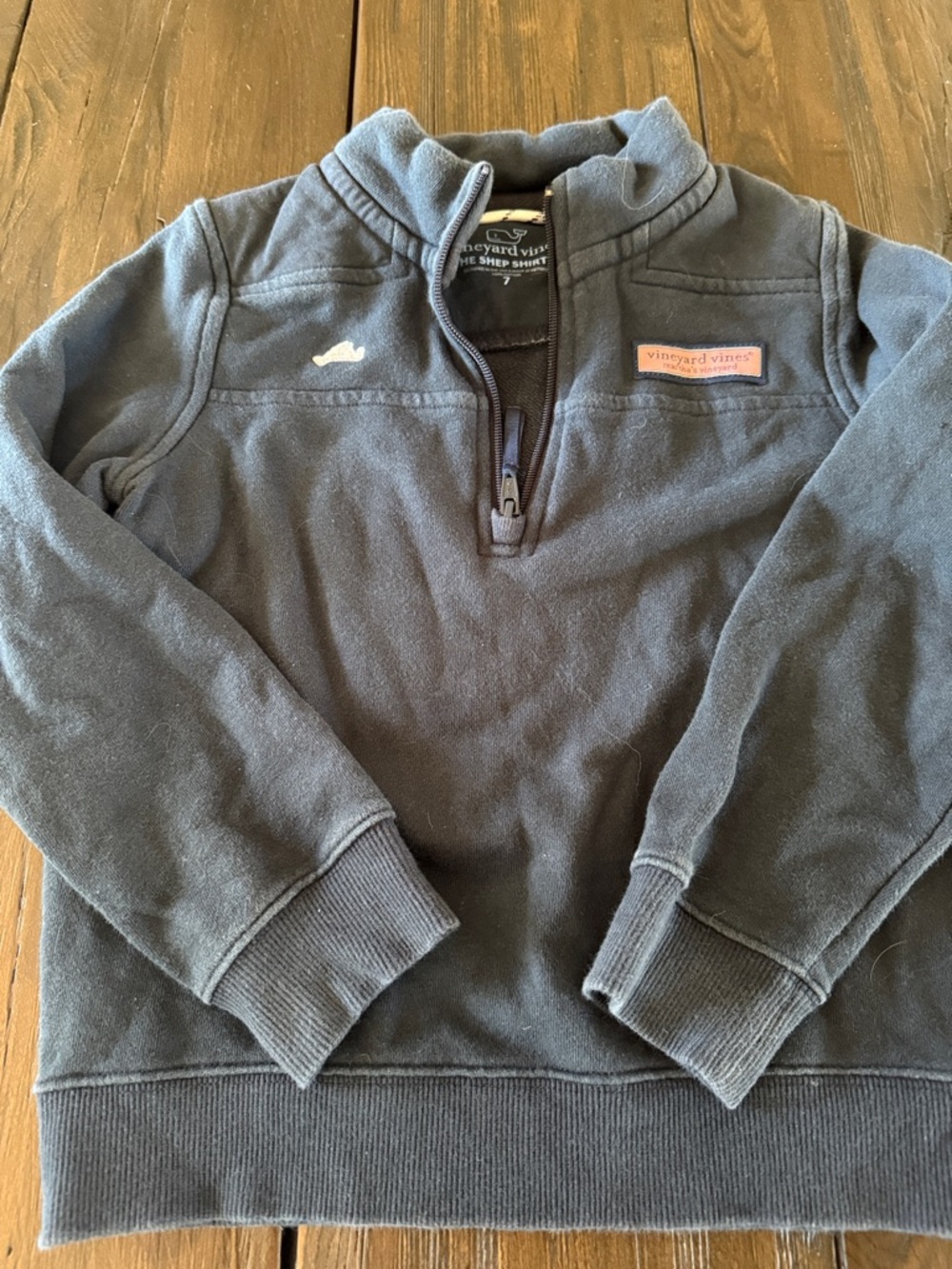 Vineyard Vines Men's Dark Blue Half-Zip Pullover